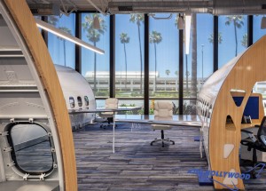 AVGEEK OFFICE in Irvine, California designed by Air Hollywood 