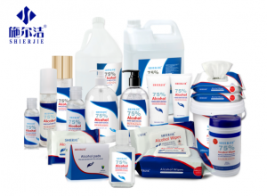 SHIERJIE Released 75 Degree Alcohol Disinfection Products