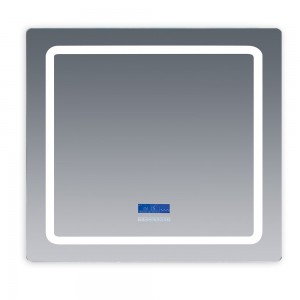Lexora Caldona 36 x 32 Inch Led Mirror