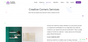 Floma Homes Creative Corners