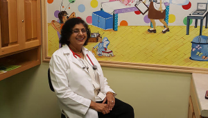 Indira Sinha, MD, a Pediatrician with Children First Dumfries Pediatrics