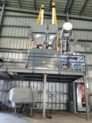 Mixer Mezzanine Material Transport Augers