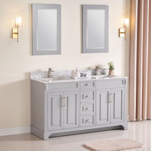 Constantia 60 Inch Double Vanity Color Empire Grey