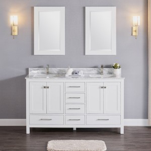Constantia 60 Inch Double Vanity Color Matte White