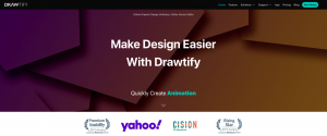 Drawtify s homepage