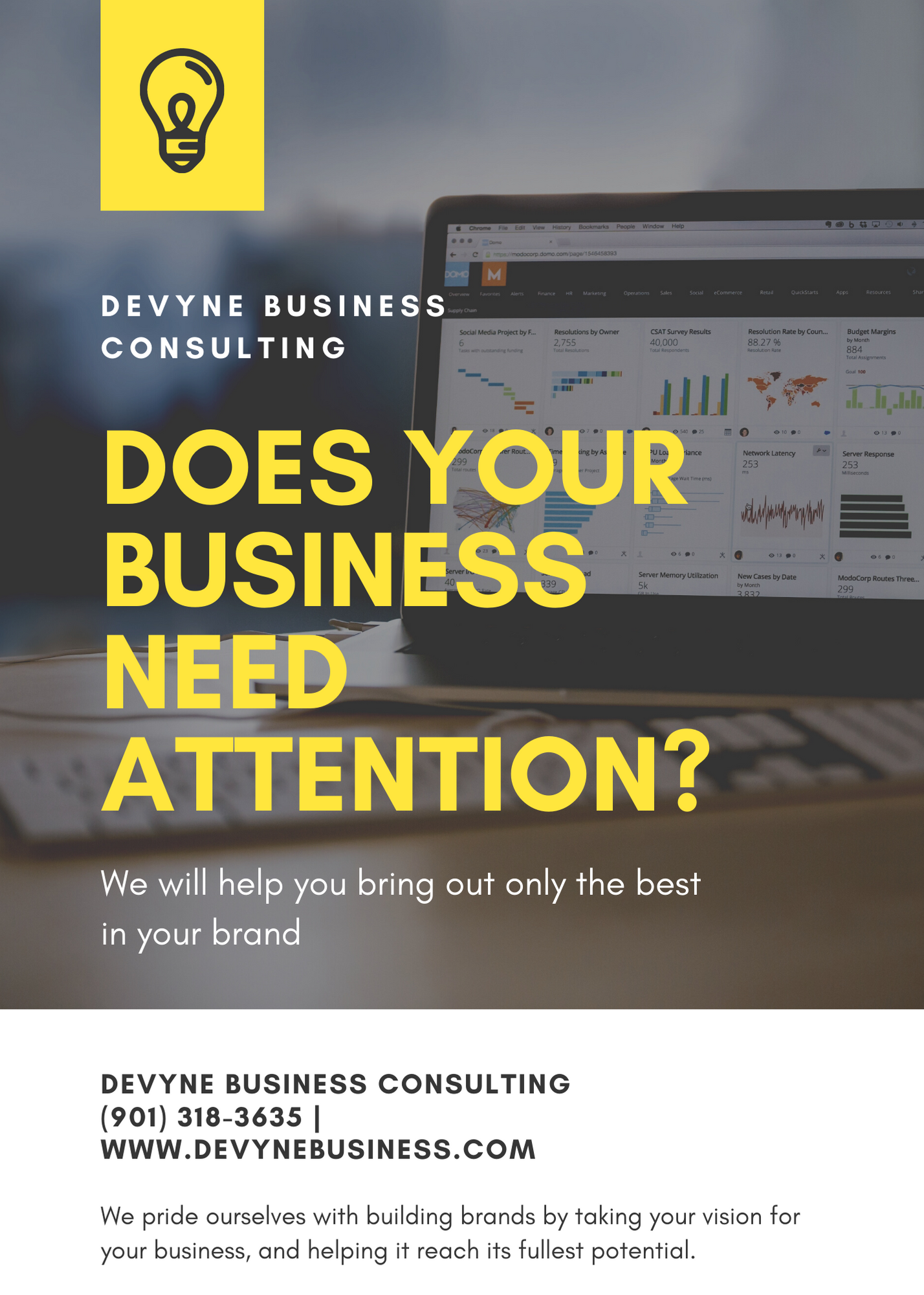 Does Your Business Need Attention Does Your Business Need Attention
