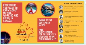 The First 180 Days in Canada Event Details