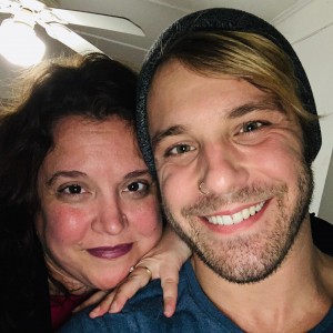 Writer/Director Candice Cain with Actor/Producer Paulie Calafiore