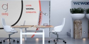 WeWork office Render of ADG