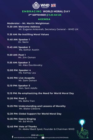 WHD Embracing World Moral Day