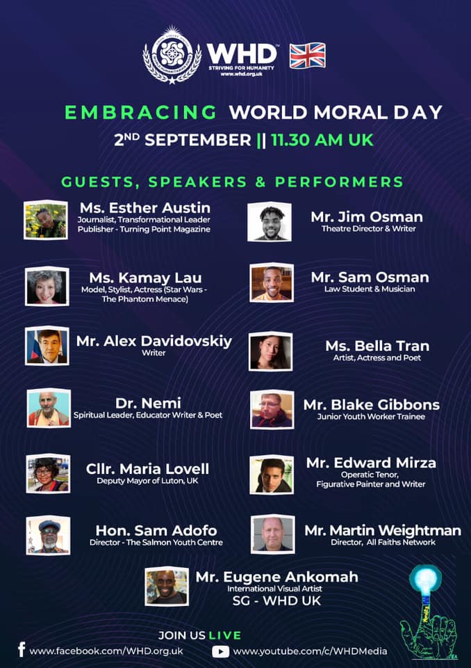 WHD Embracing World Moral Day