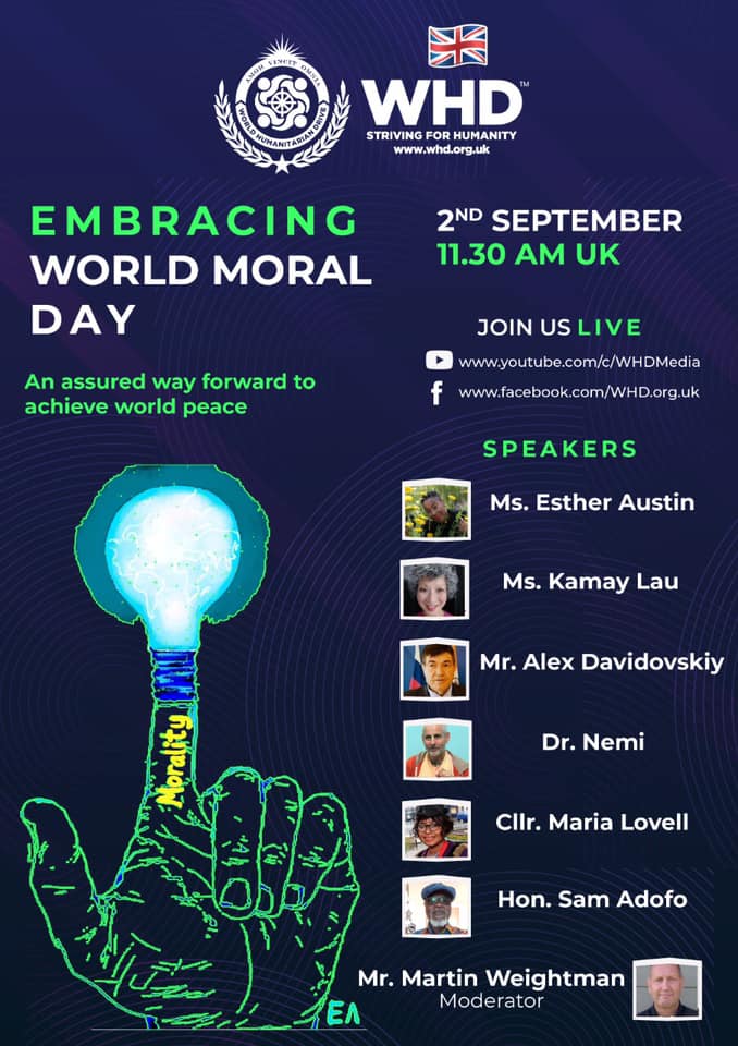 WHD Embracing World Moral Day