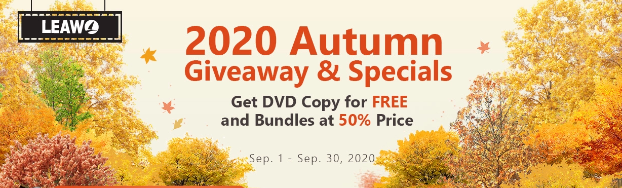 Leawo 2020 Autumn Sales Promotion Leawo 2020 Autumn Sales Promotion