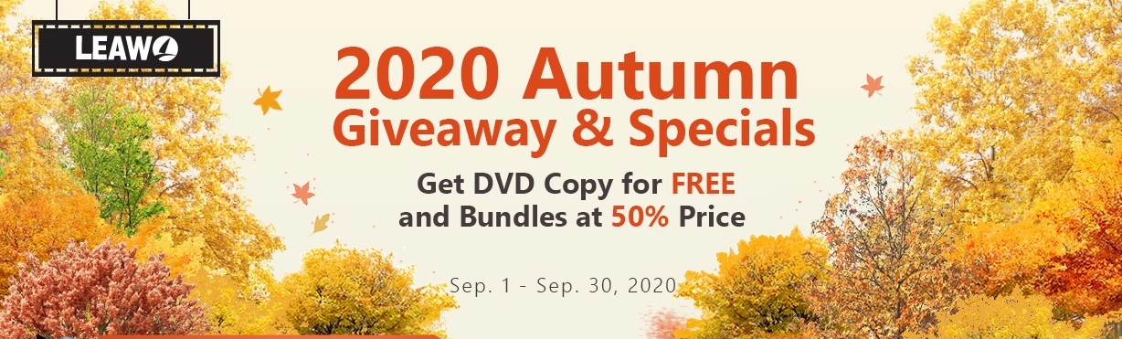 Leawo 2020 Autumn Sales Promotion