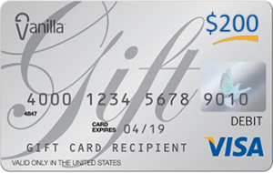Virtual Visa Gift card
