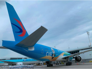 World’s First CIIE-themed Airplane Launched by China Eastern Airlines Reaches New York
