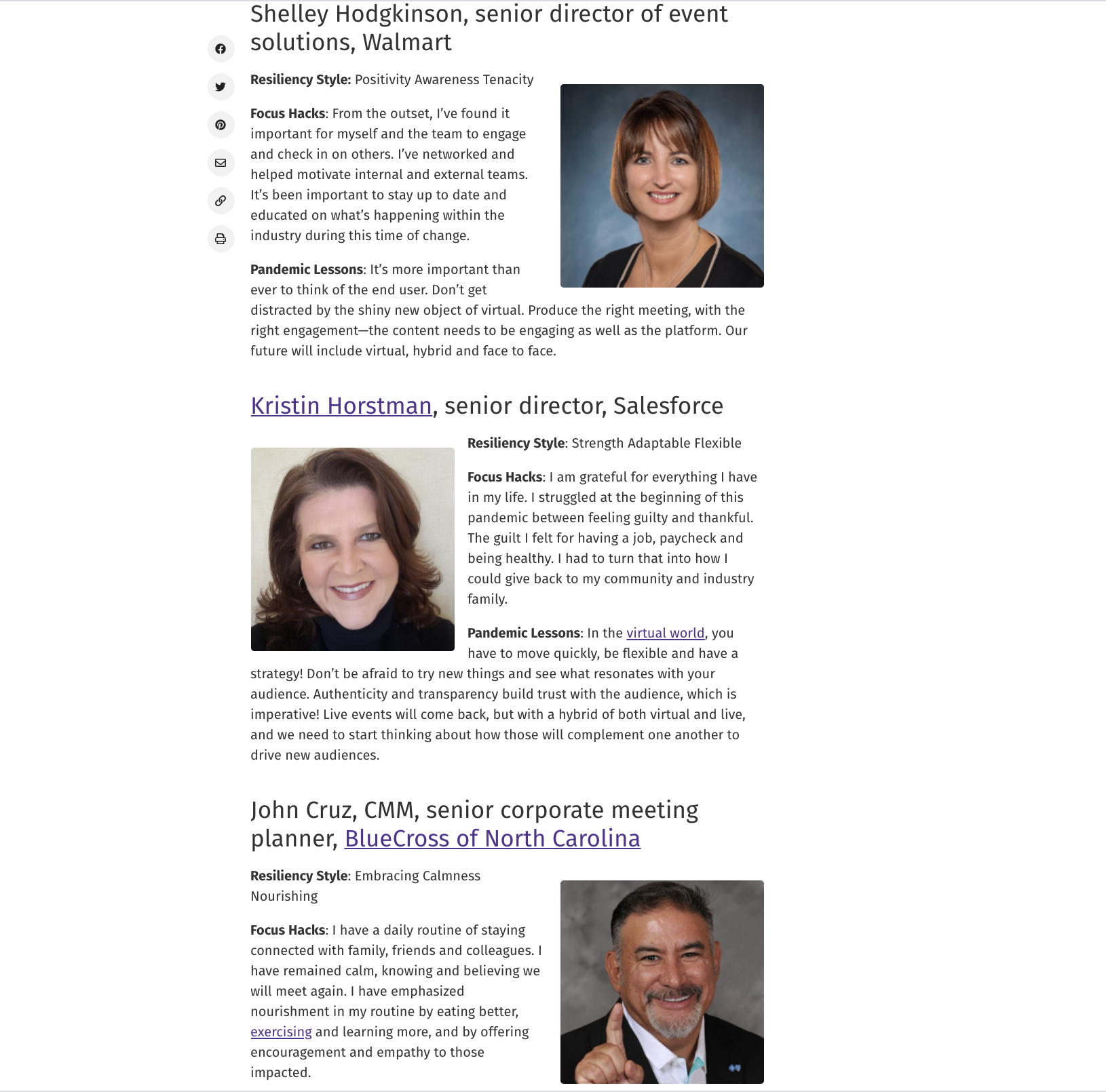 See the 2020 Planners of the Year at smartmeetingscom See the 2020 Planners of the Year at smartmeetingscom