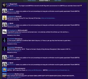 BRTXQ Trending