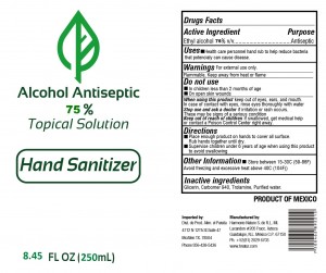 LABEL 250 mL 1