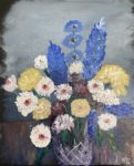 Flowers in Glass Vase Flowers in Glass Vase