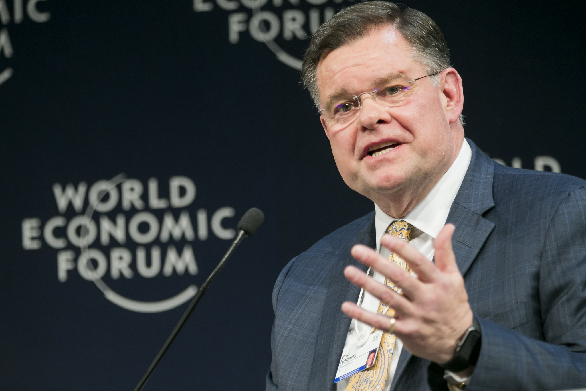 Bob Roberts Jr Speaking at the World Economic Forum