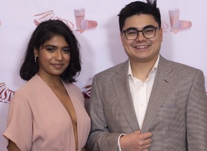 “Plan B” writing team, Prathiksha Srinivasan (LEFT) and Joshua Levy (RIGHT).