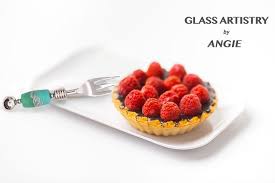 Handcrafted Beaded Appetizer Fork Handcrafted Beaded Appetizer Fork