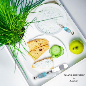 Handcrafted Beaded Appetizer Set