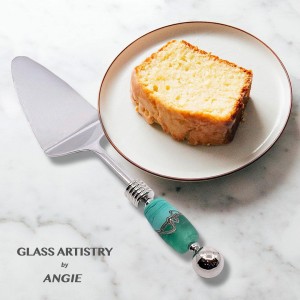 Handcrafted Beaded Cake Knife