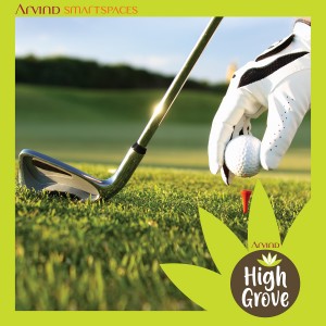 Golf club at Arvind Highgrove