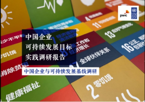 Private Sector Awareness of the Sustainable Development Goals: A Survey Report on Business and Sustainability in China