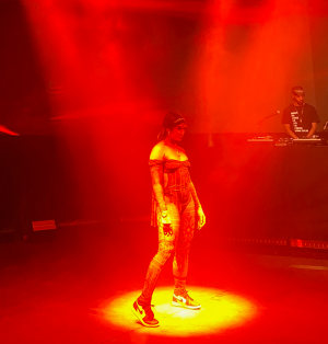 Danileigh in Red Spotlight