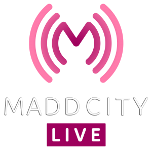 MADDCity Live Logo white