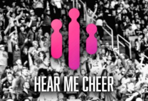 HearMeCheer logo