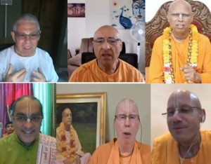 Panchratna Prabhu Ramai Maharaj Lokanath Maharaj Swaroop Damodar Peabhu Bhaktichaitanya Maharaj and 