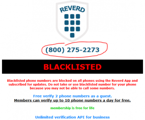 blacklisted