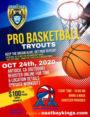 East Bay Kings of the ABA Hold Open Tryouts 