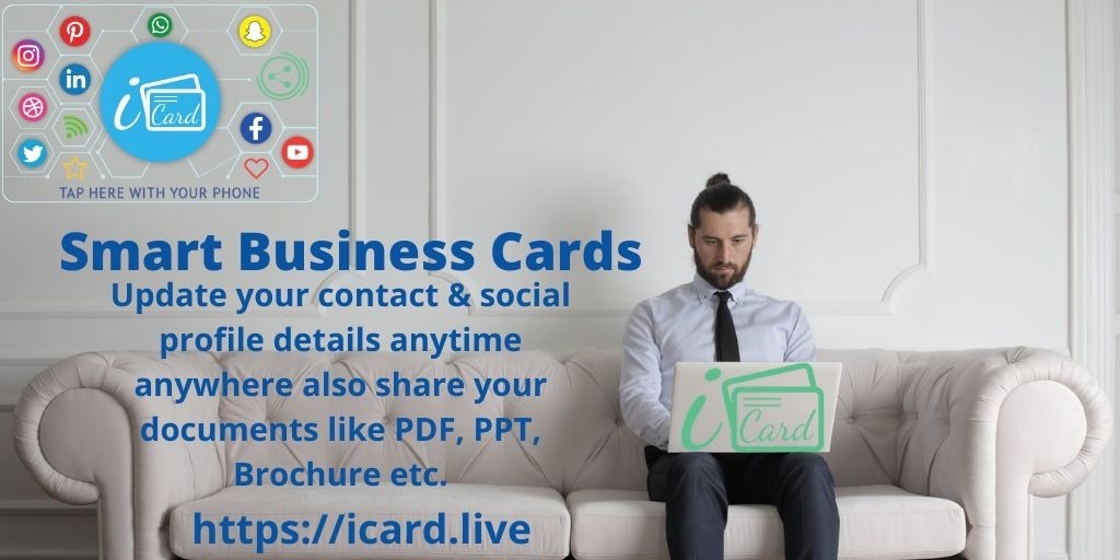 iCard Offers Digital Visiting Cards with Nfc Embedded Technology