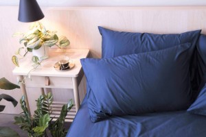 Duvet set navy blue bed sheets