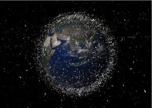 Interplanetary Internet Satellite Apps and Space Debris Cleaning