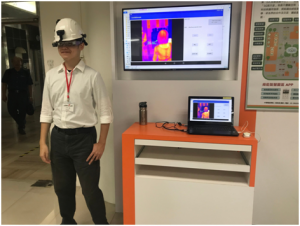 AR Glasses with NIR images