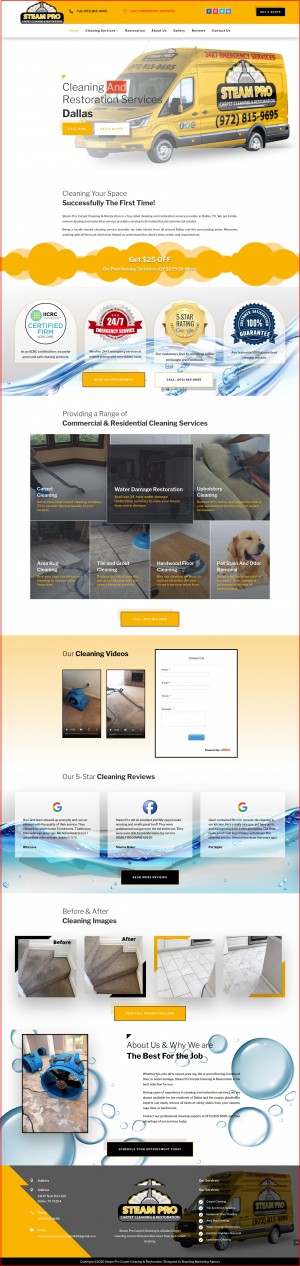 Steam Pro Carpet Cleaning Restoration