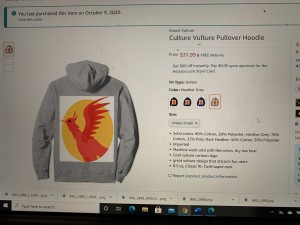 Earv “Culture Vulture” hoodie