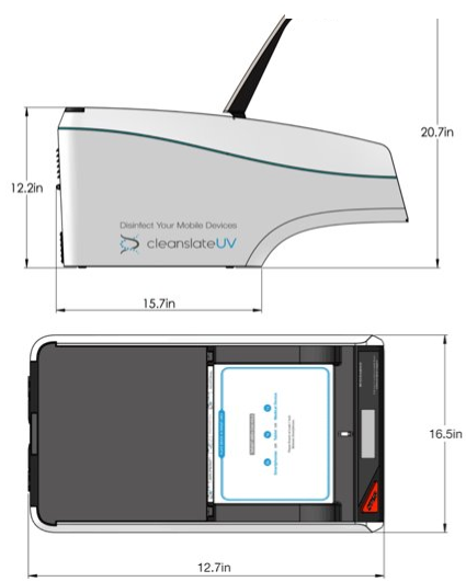 COVIDSAFE Device Sanitation by UVC