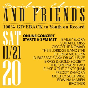 Bailey Elora and Friends 2020 Flyer