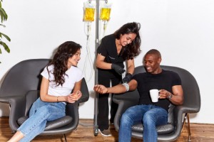 Family receives intravenous therapy in Los Angeles