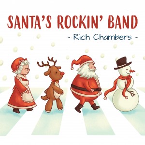 Santa s Rockin Band Album Cover
