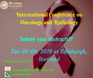 International Conference on Oncology and Radiology 2018
