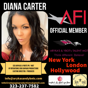 Meet Nominated FORBES Top Next 1000 : Diana Carter CEO of Arykas & Ybots PR in North Hollywood 