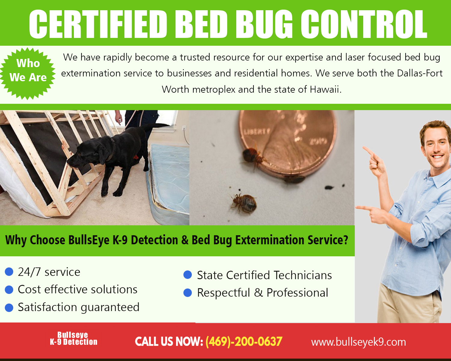 Bed bug exterminator Dallas identify and eliminate those pests rapidly